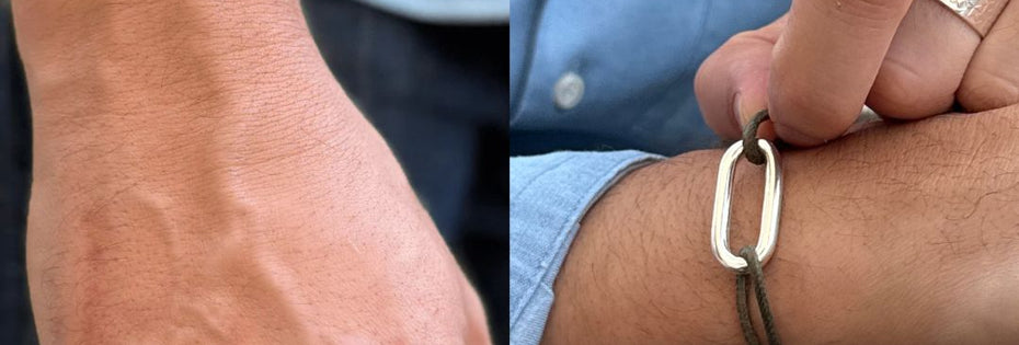 Bracelet gravé, Bracelet cordon personnalisable Musardise Bijoux 