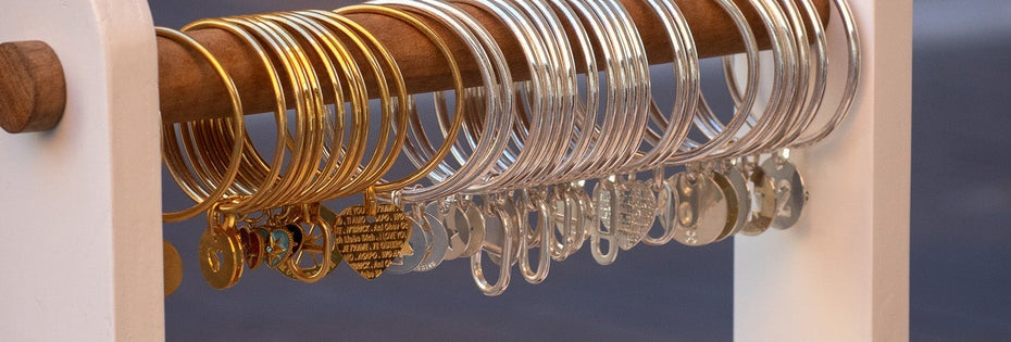 Joncs dorés argentés Musardise 