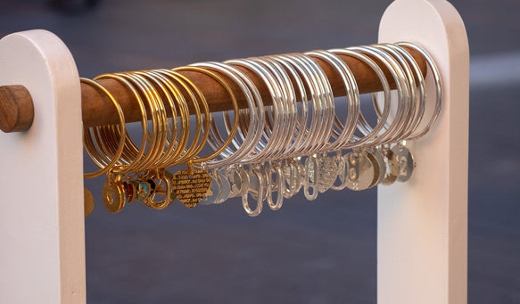 Joncs dorés argentés Musardise 