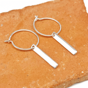 Boucles d'oreilles Musardise argent anneaux