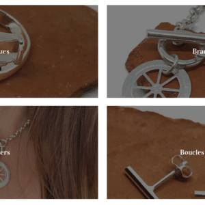 bijoux boucles d'oreilles bracelets bagues colliers 