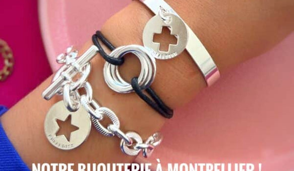 bracelet pendentif argent Montpellier Galeries Lafayette 