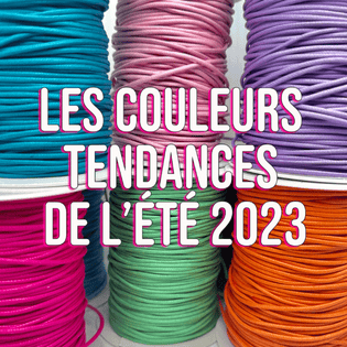 cordons couleurs bijoux Musardise été 2023 