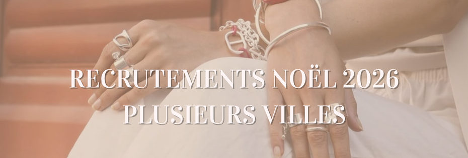 Recrutement Noel 2026 : postes de vente à sur plusieurs grande villes