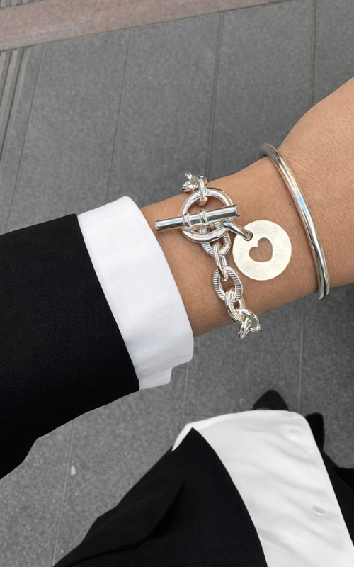 Bracelet Scarlett médaille Coeur