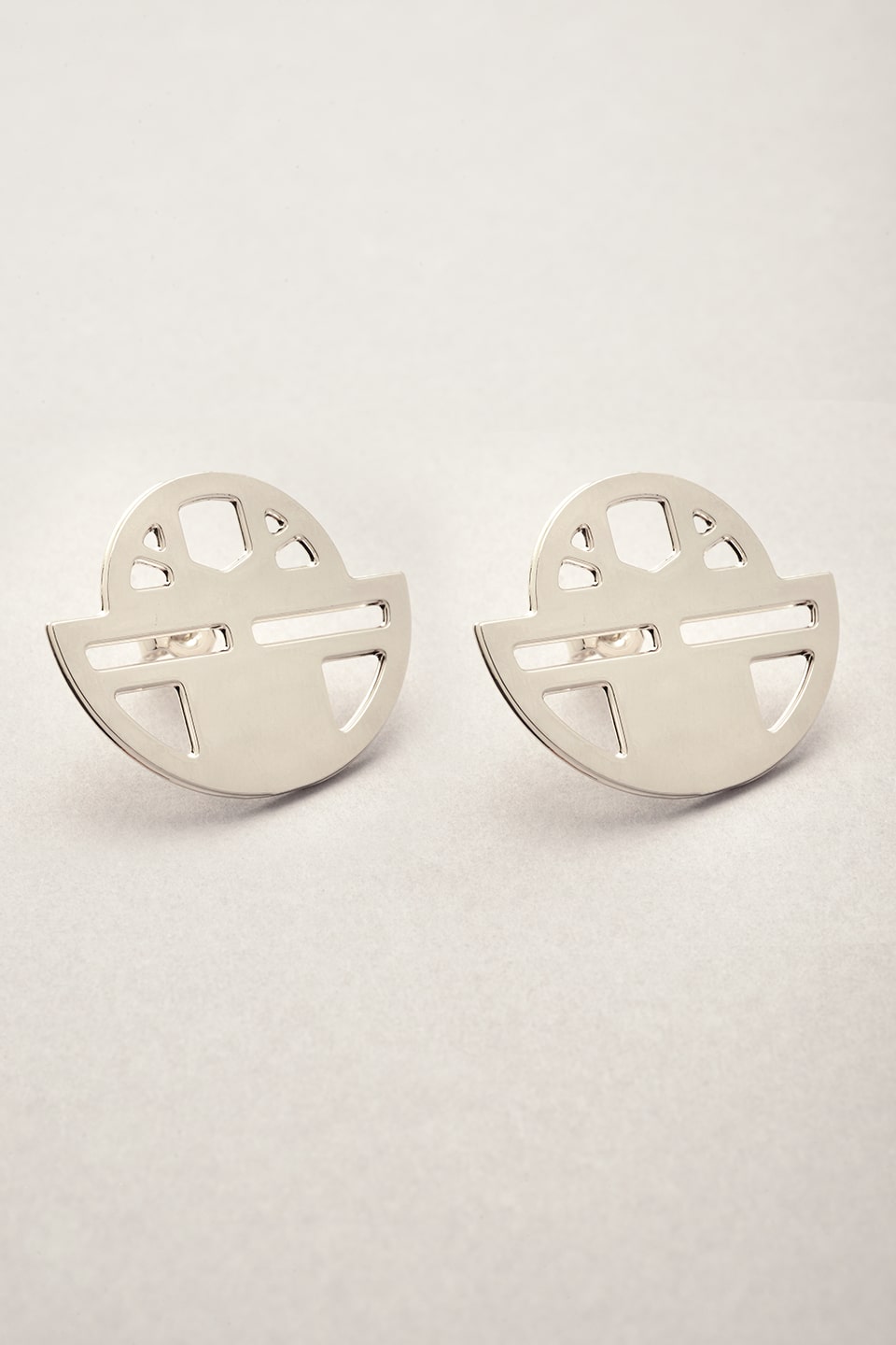 Les boucles d'oreilles "Vizir" en argentées de Musardise