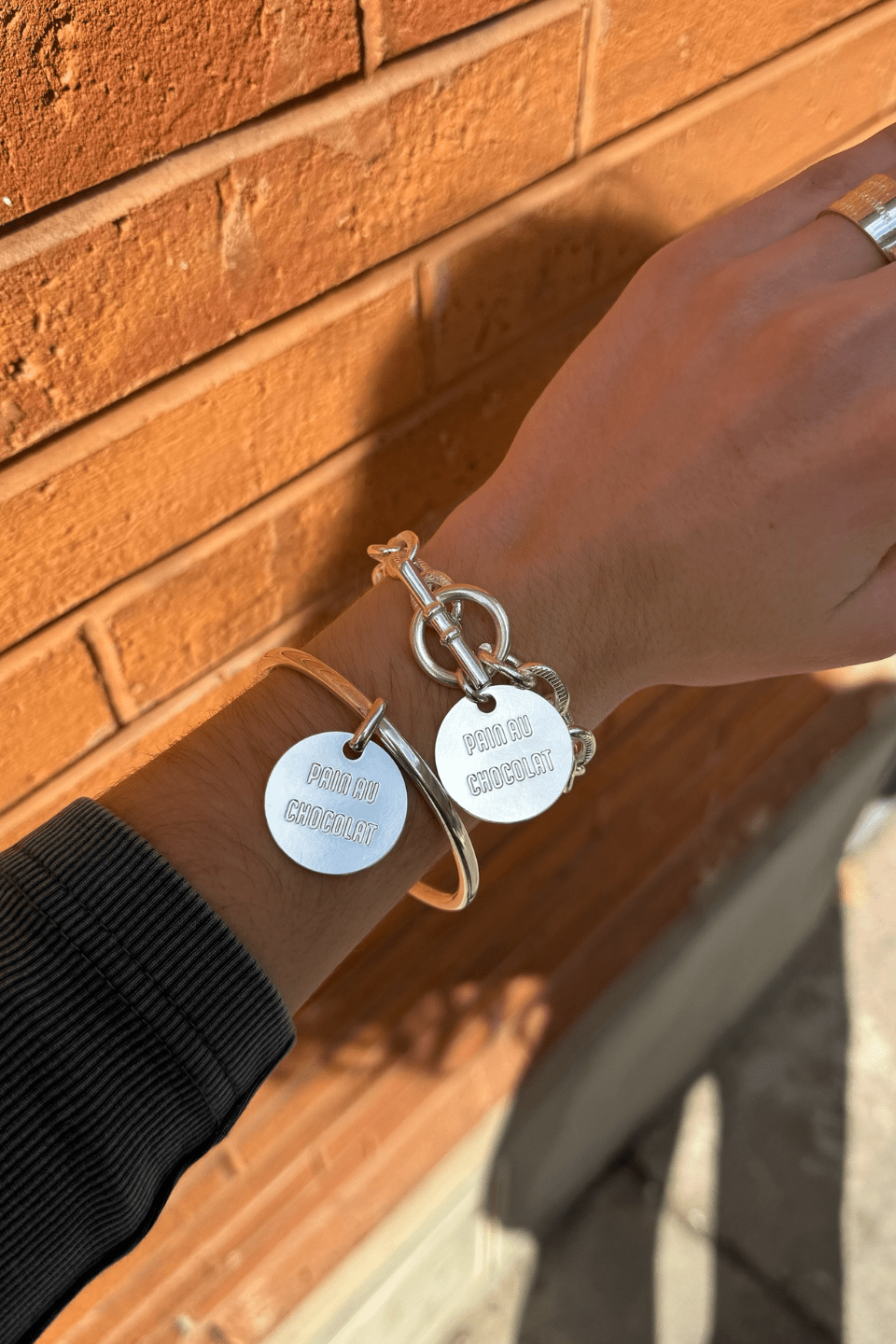 Bracelet Scarlett médaille Pain au Chocolat