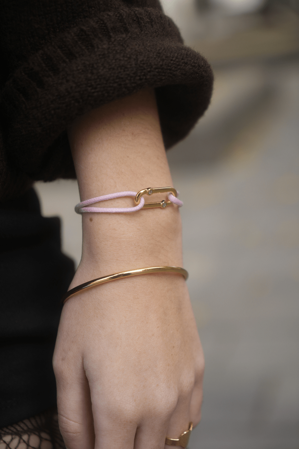 Bracelet Ricky Strass doré