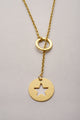 Collier sautoir étoile doré Daya