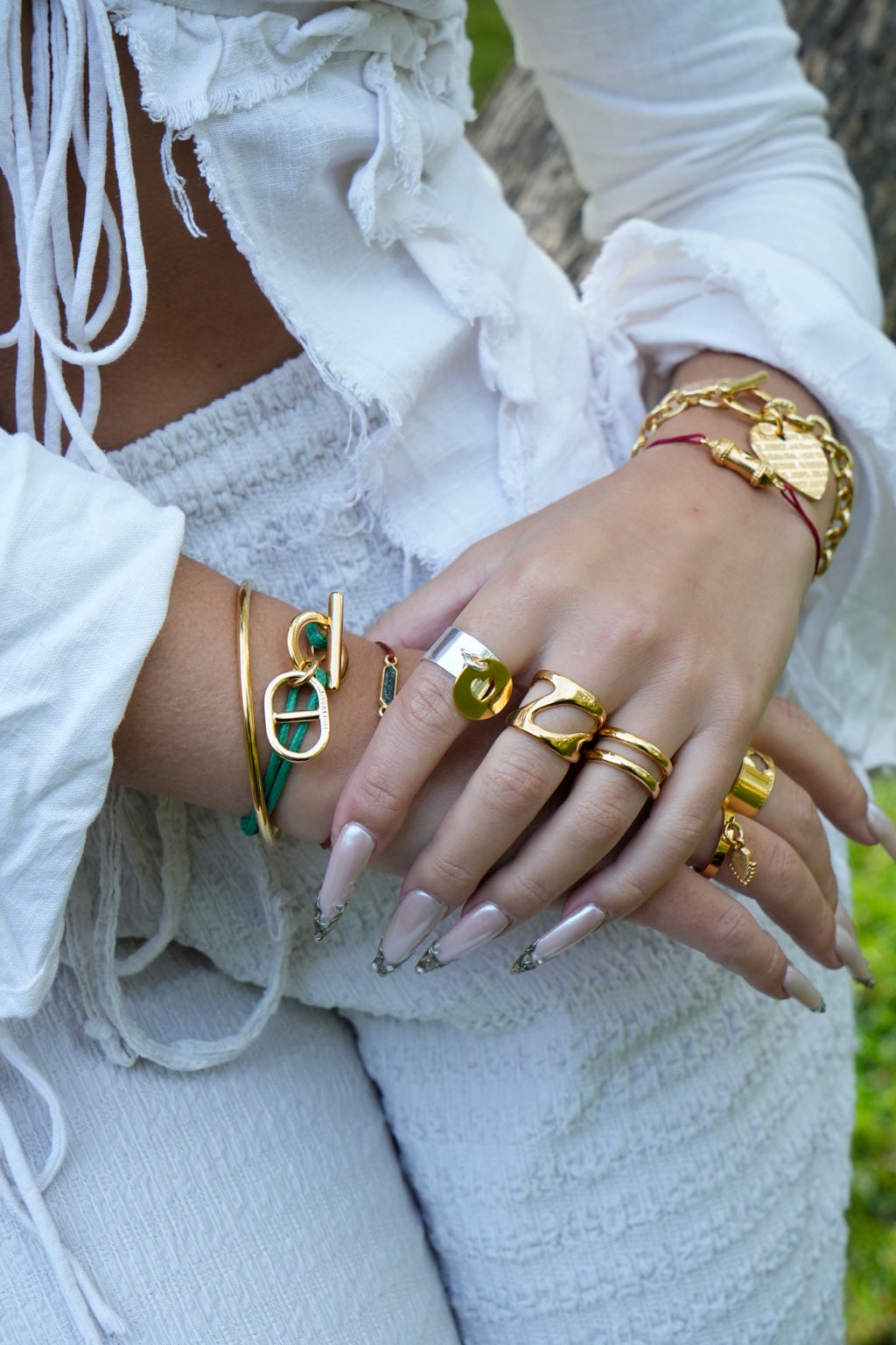 Bijoux Musardise portés, photo lifestyle