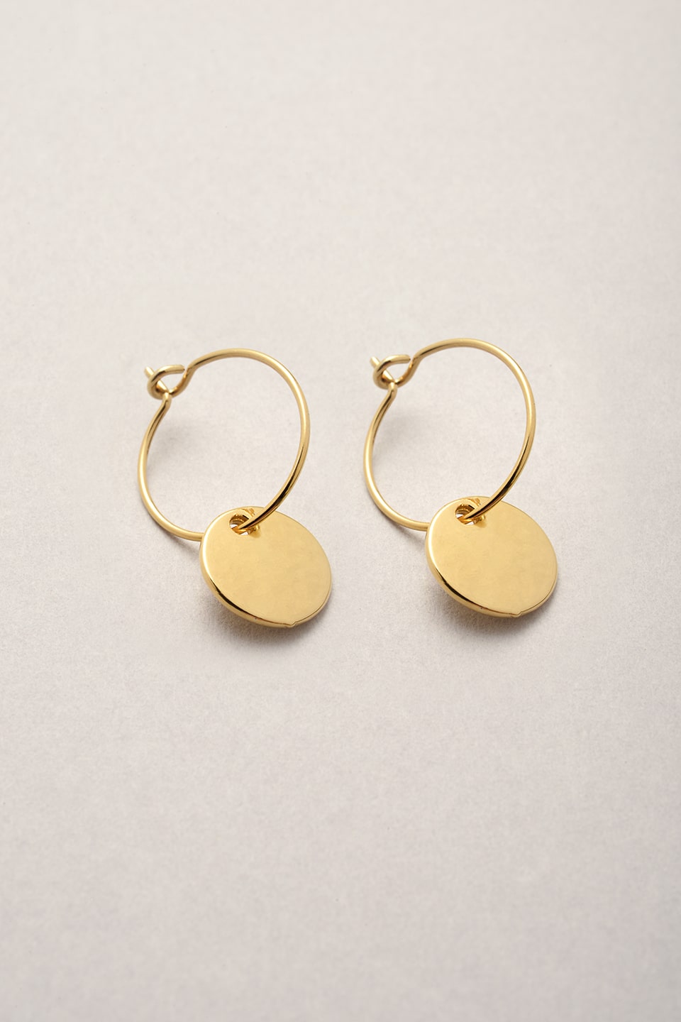 Petites Créoles Médailles Dorées