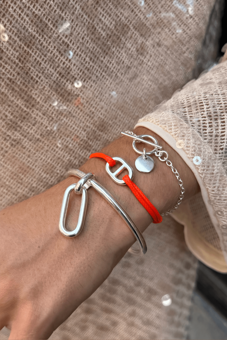 Bracelet petite maille