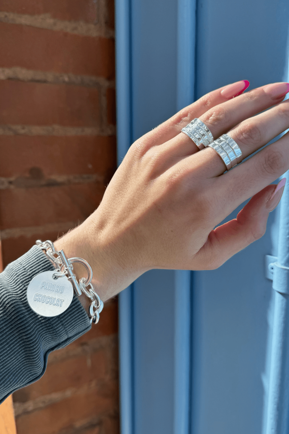 Bracelet Scarlett médaille Pain au Chocolat