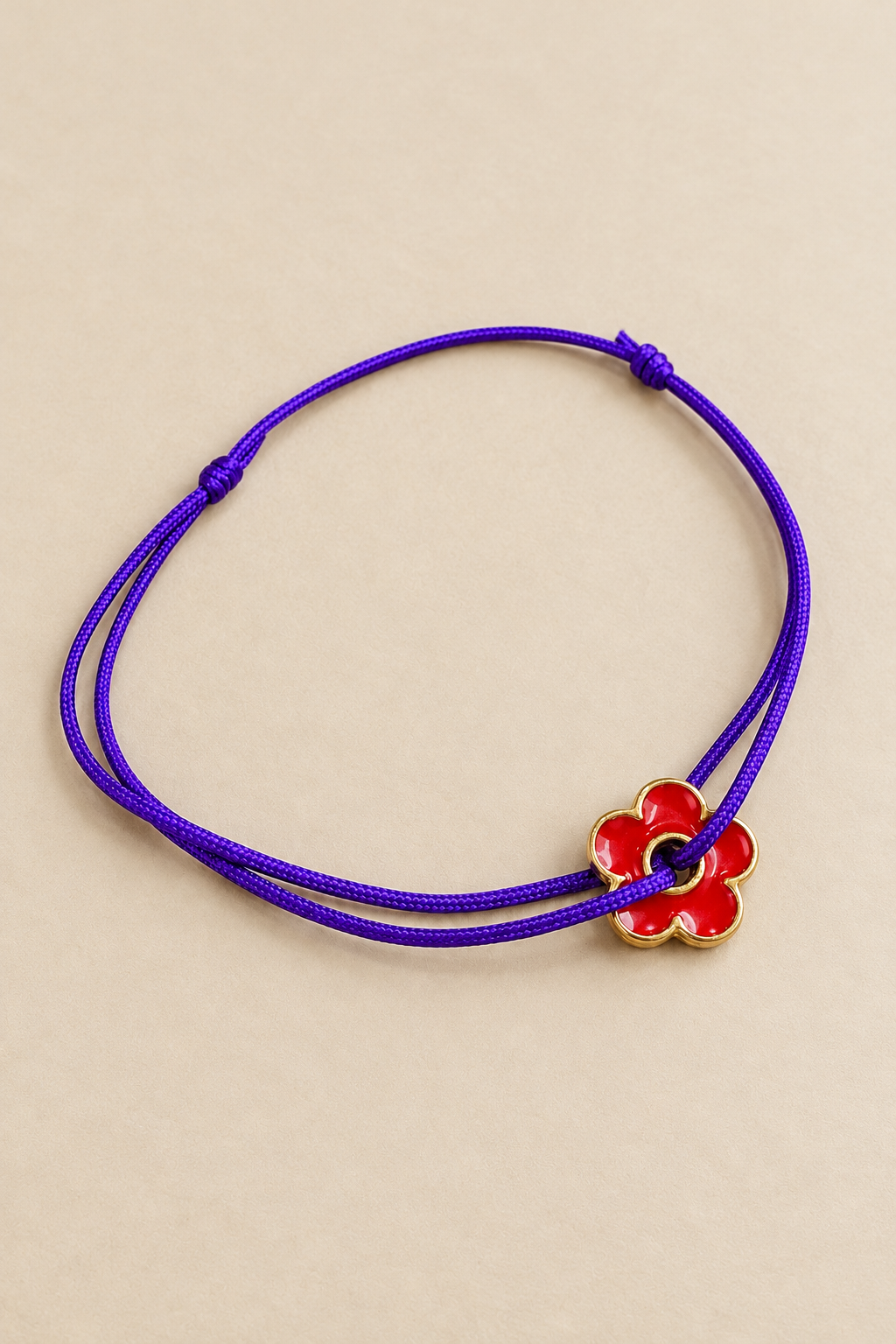 Bracelet fleur doré Musardise