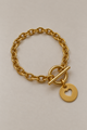 Bracelet Scarlett cœur doré