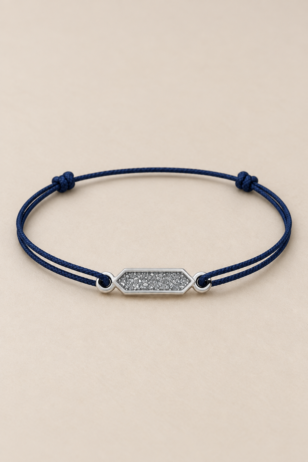 Bracelet strass argenté Musardise