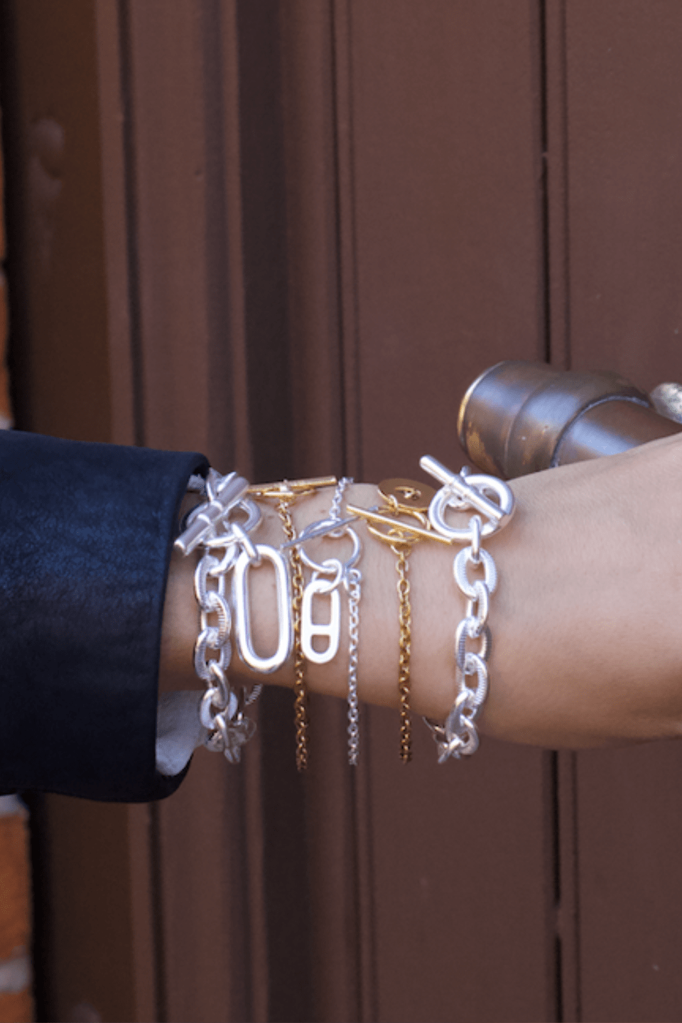 Bracelet Chaîne fine pendentif Noé "Lou"