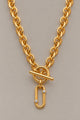 Collier Scarlett Ricky strass doré