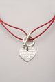 Collier attache pendentif coeur Je T'aime