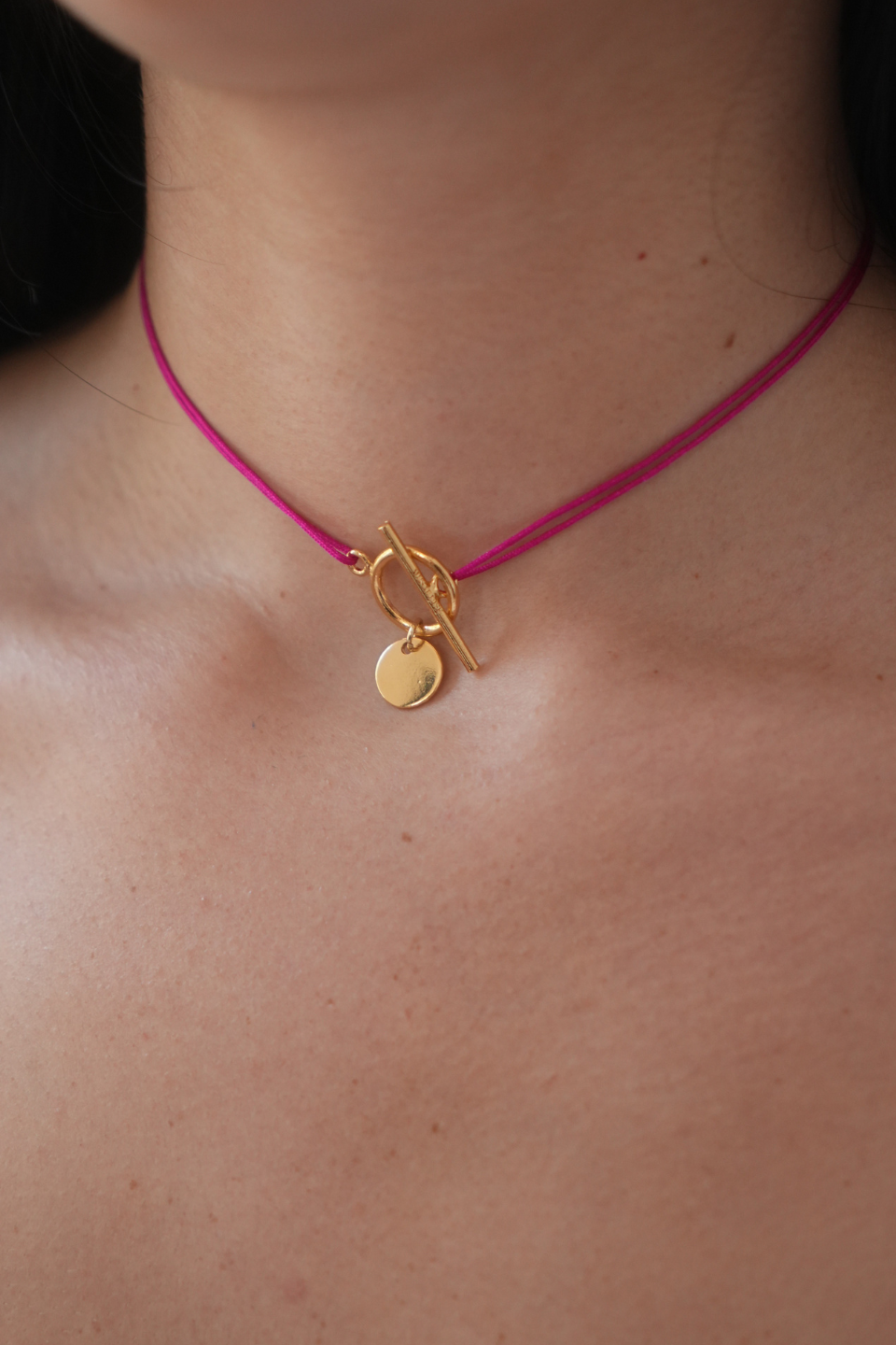 Collier Lou Médaille Doré