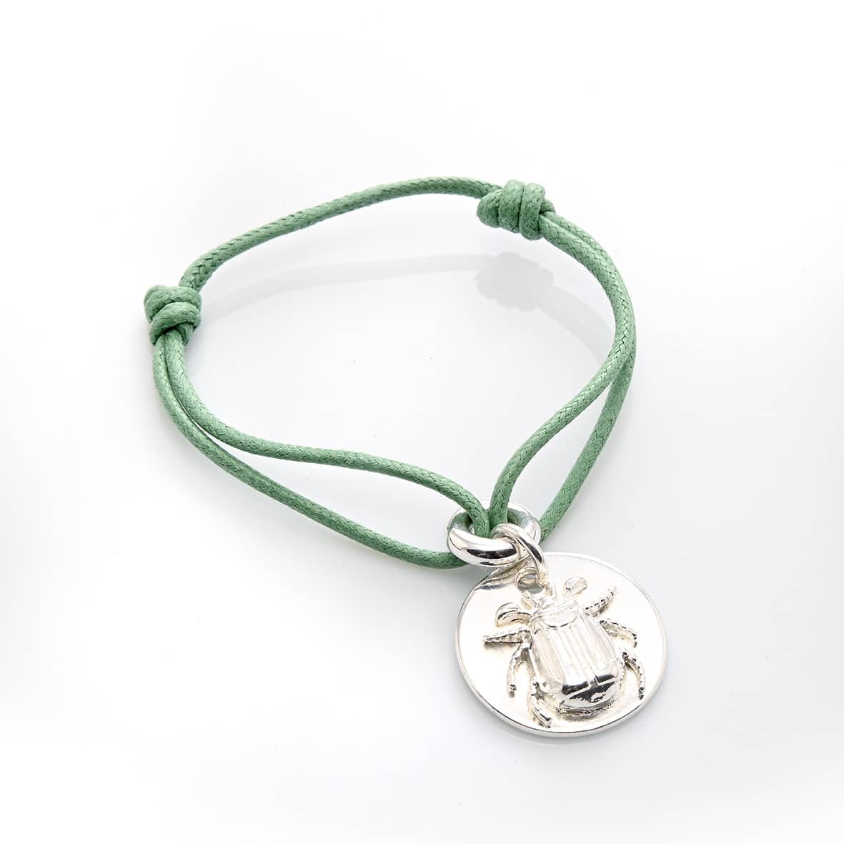 Bracelet liv Scaro cordon vert