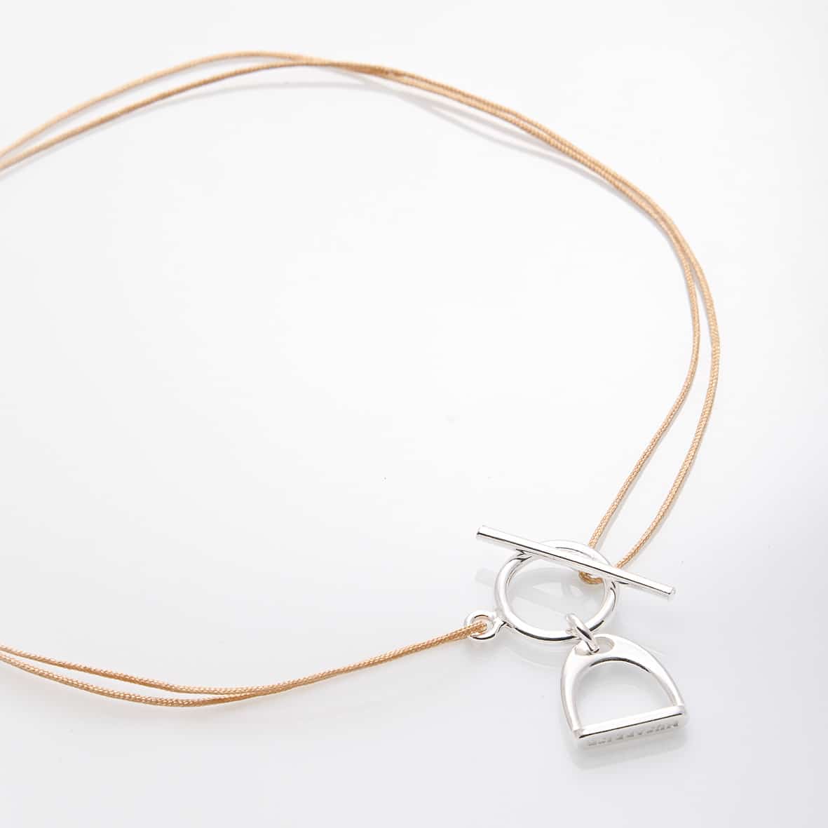 Collier fin étrier lou