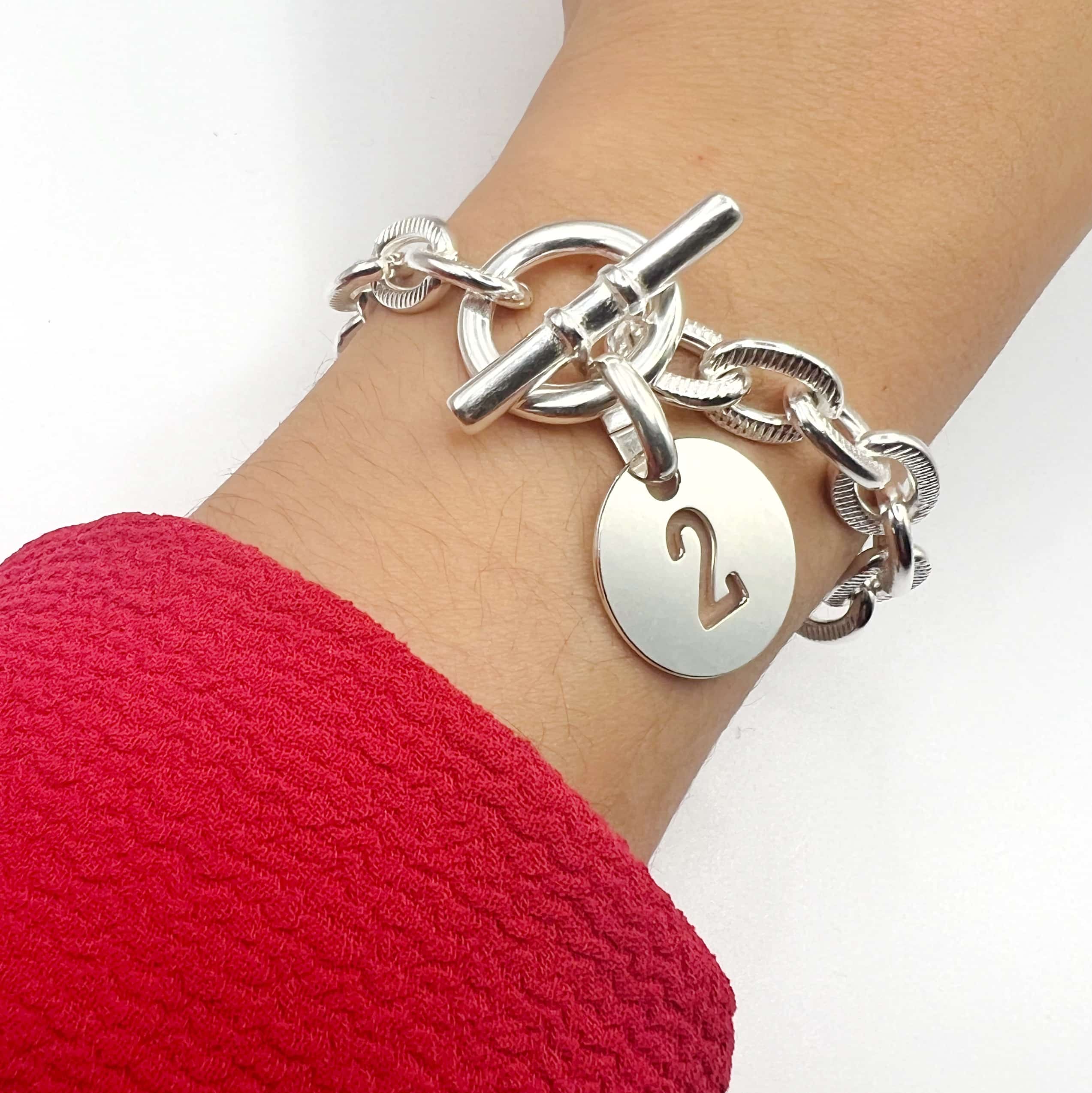 Bracelet chaîne chiffre