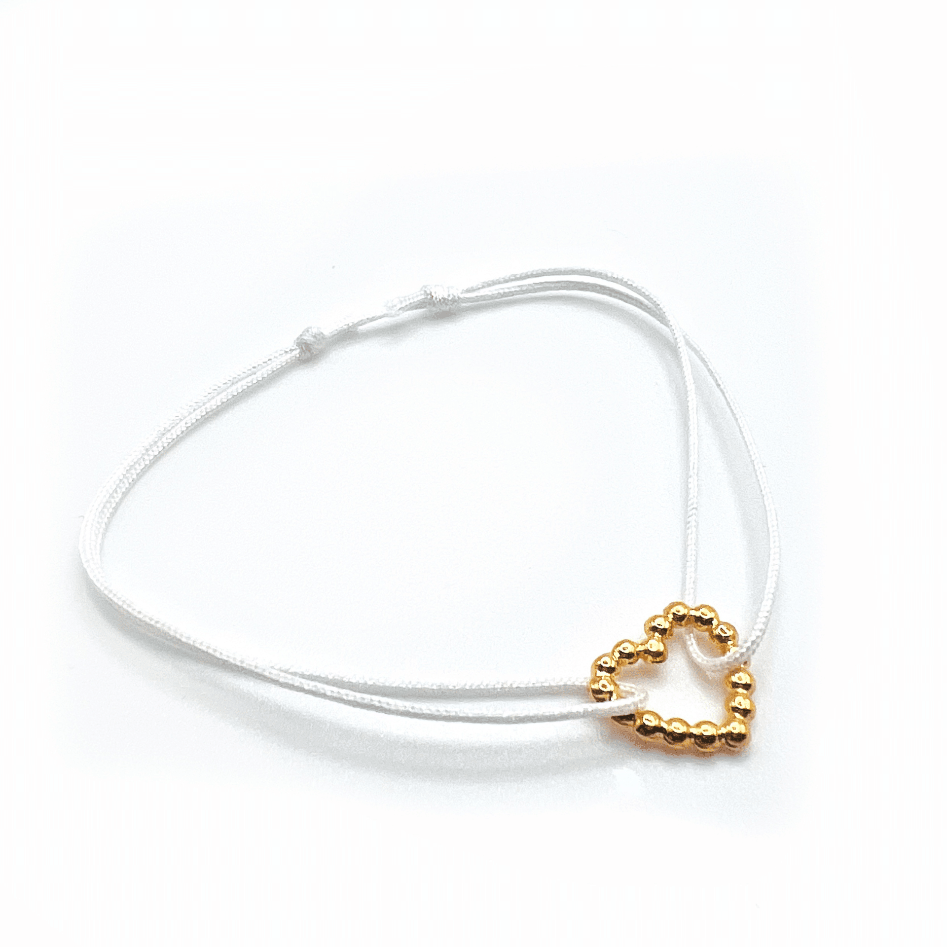 Bracelet petit coeur doré